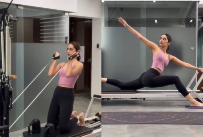 Manushi Chhillar’s Intense Pilates Session is The Fitness Inspiration For The Whole Week Ahead- Watch