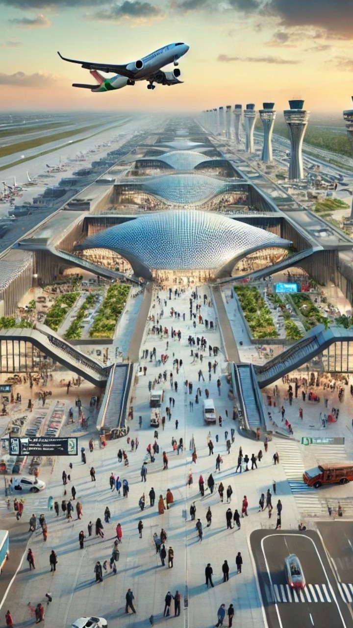 How Noida International Airport Will Look After Inauguration: Check AI ...