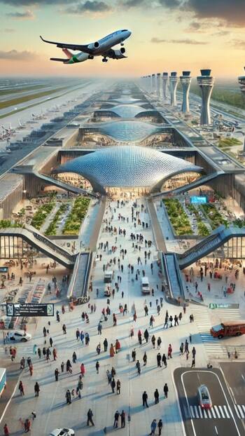 How Noida International Airport Will Look After Inauguration: Check AI Photos