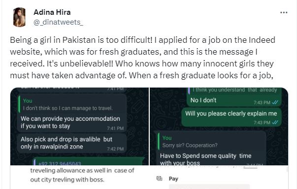 ‘This Country Is hell’ Says Pakistani Woman When Asked To Spend ‘Quality Time’ With Boss