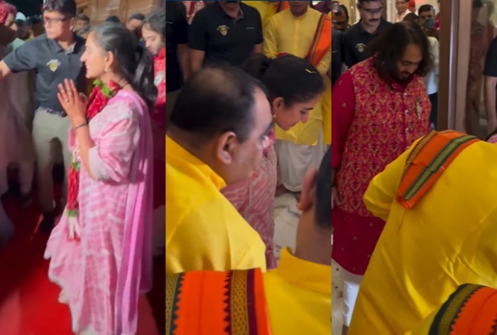 Nita Ambani Choti Bahu Radhika Merchant Receives Grand Griha Pravesh in Jamnagar, Anant Ambani Gets Emotional