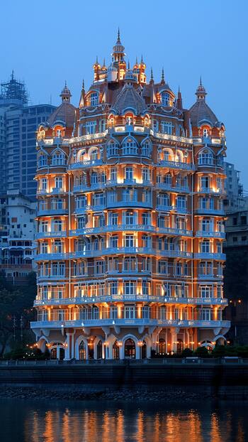 How Taj Mahal Palace Hotel Looks During Mumbai Rains: Check AI Photos
