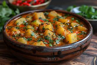 How To Make Aloo Tamatar In A Cooker