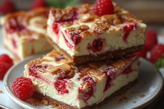 Easy To Make Raspberry White Chocolate Cheesecake Bars A Must Try Dessert