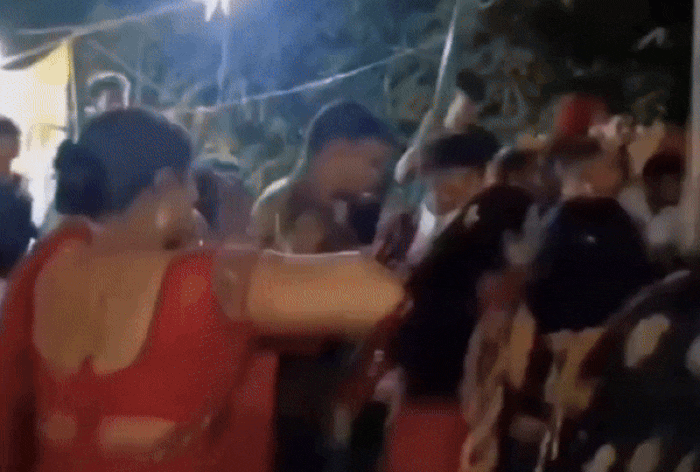 groom thrashed bride
