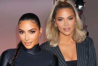 Kim and Khloe Kardashian Touch Down in Mumbai Ahead of Anant-Radhika's Wedding; Wave at Paparazzi with Sweet Smiles – WATCH | India.com