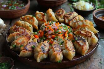 5 Easy Steps To Make Low Calorie Ragi Jhol Momos At Home