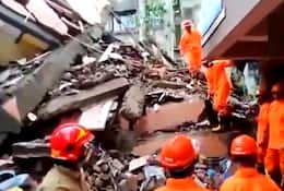 3-Storey Building Collapses In Mumbai; Several Feared Trapped | Watch