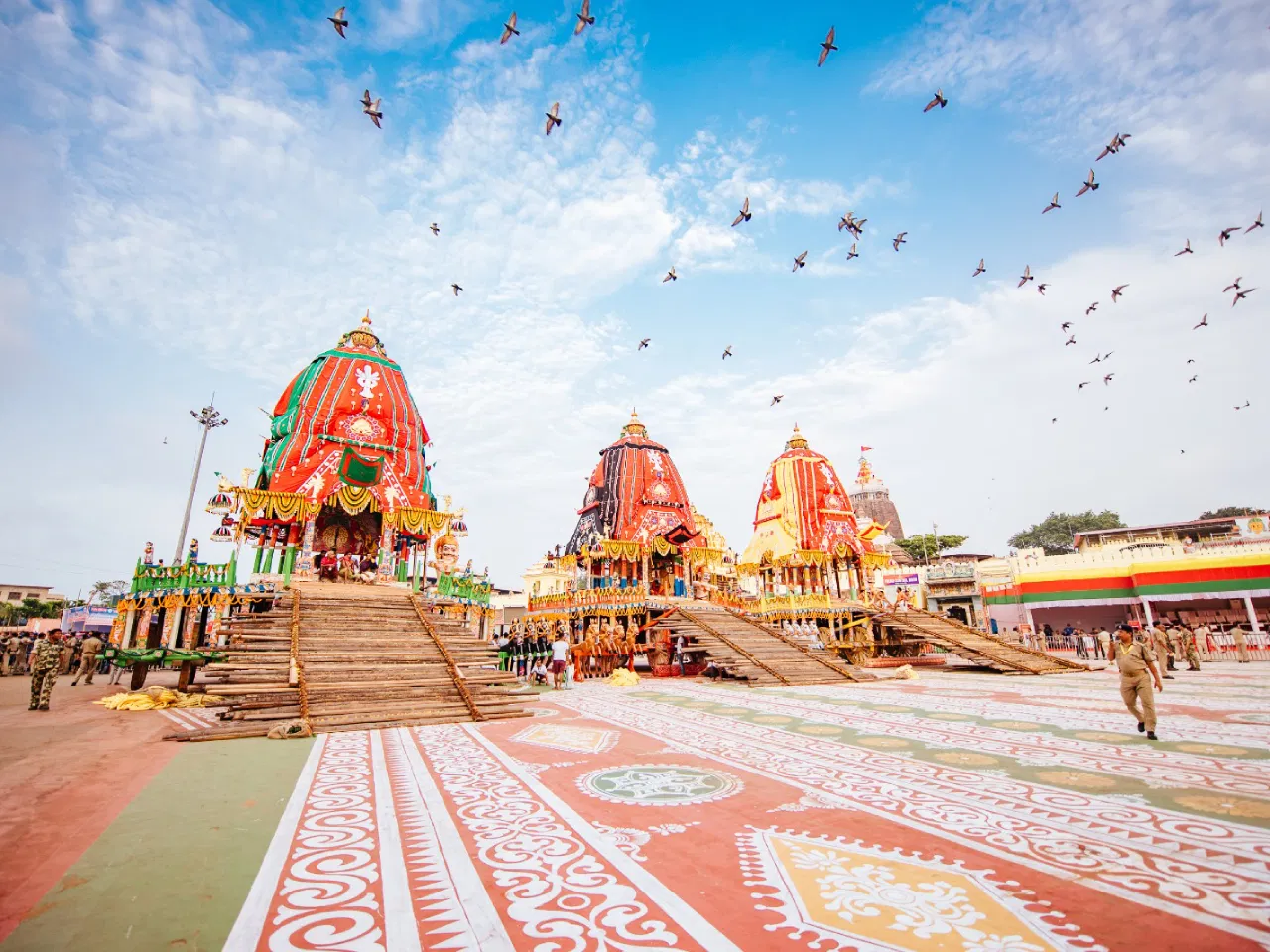 Rath Yatra 2024 Final Preparations Underway in Ahmedabad, Devotees