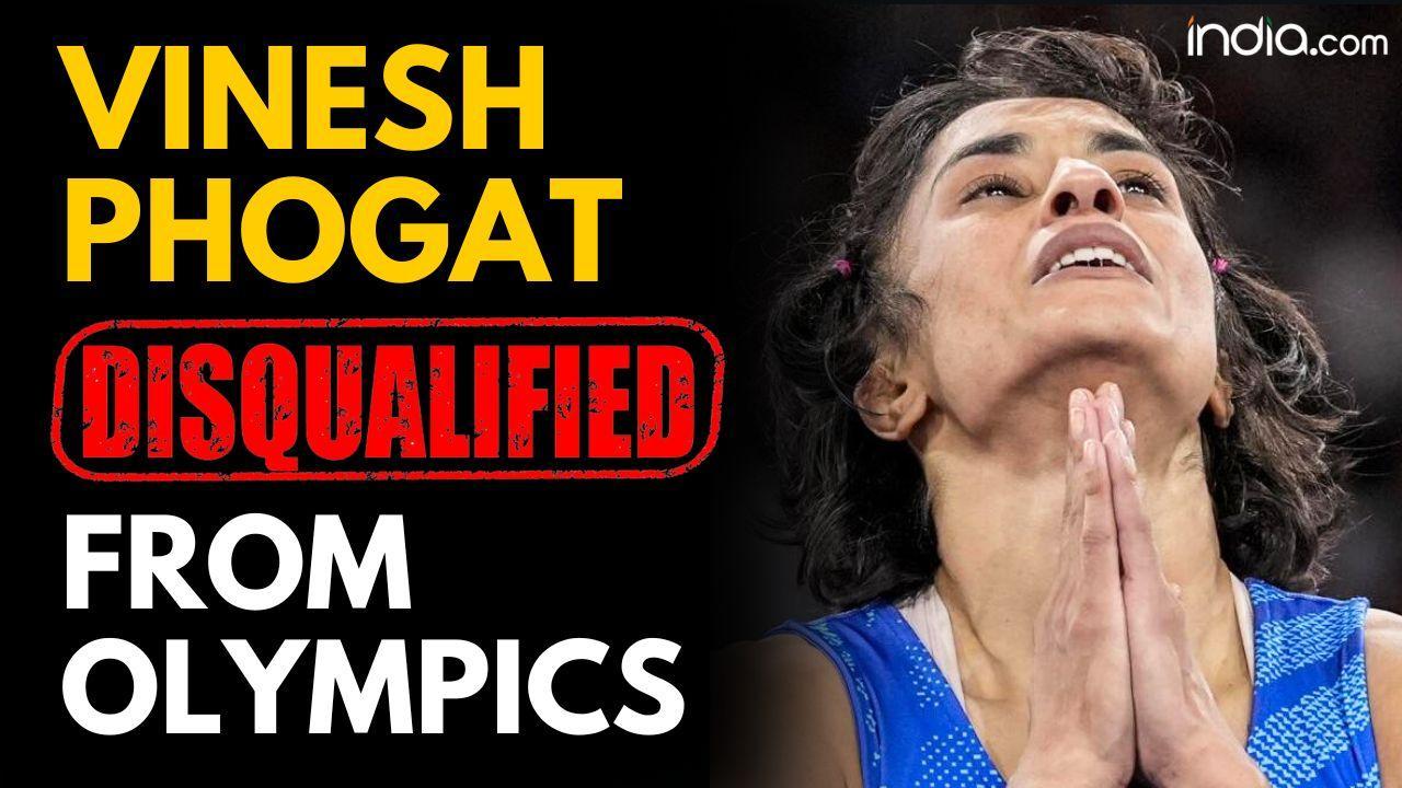 Vinesh Phogat Paris Olympic: Wrestler Vinesh Phogat Disqualified On Day ...