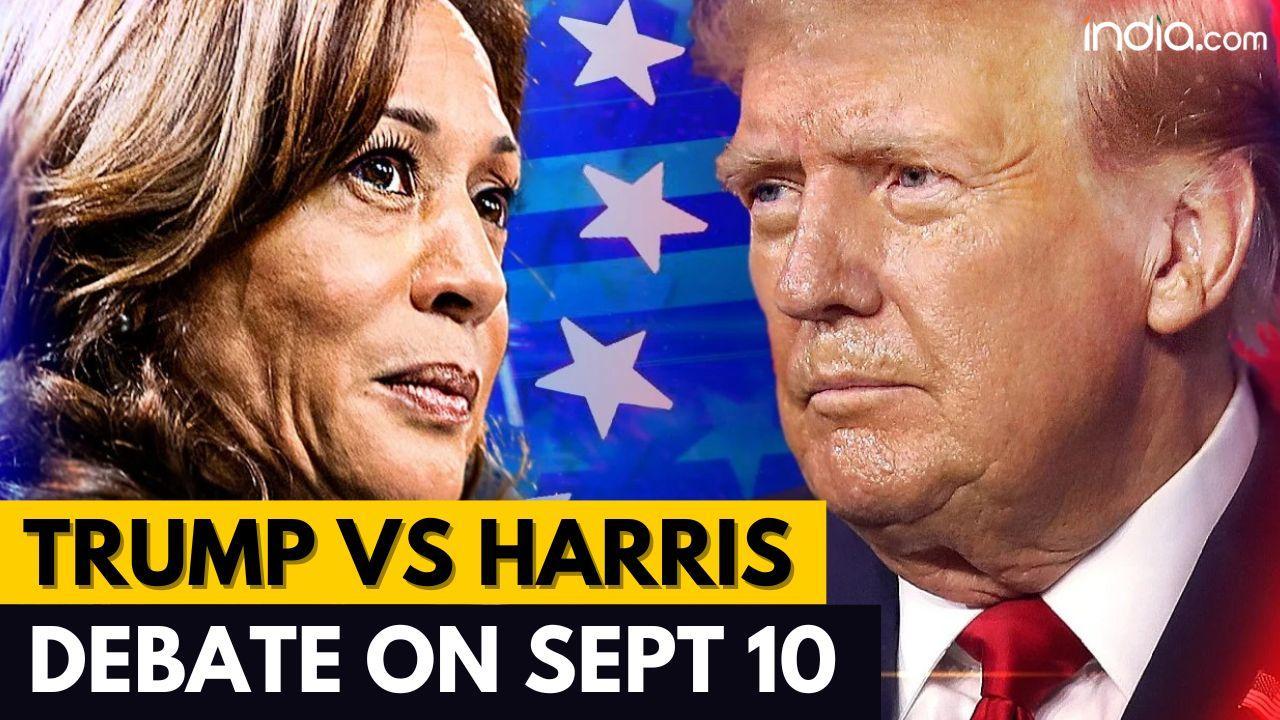 US Elections 2024 Donald Trump & Kamala Harris Agree To FaceOff On