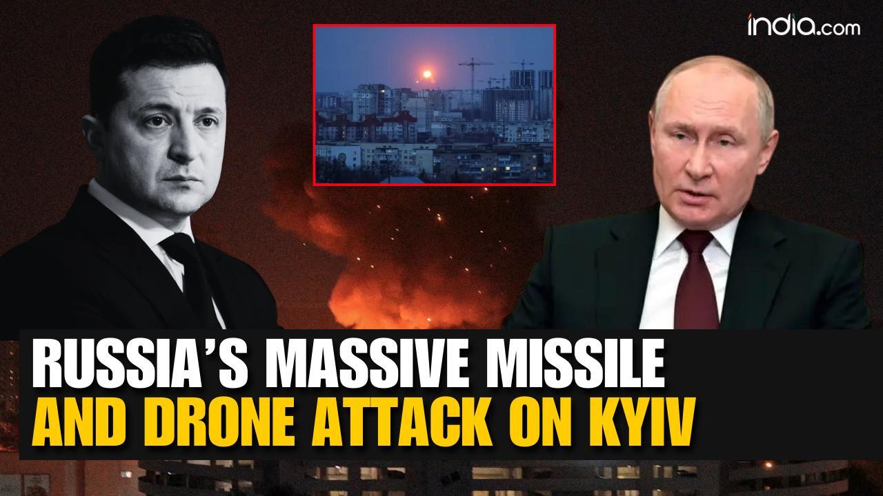 Russia Ukraine War: Russia launches massive air attack on Kyiv, says Ukraine's military