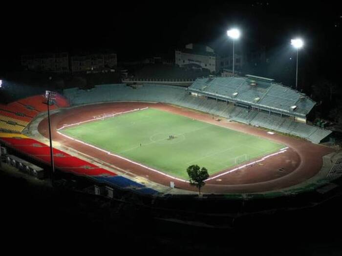 Aizawl s Rajiv Gandhi Stadium