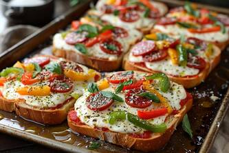 Learn How To Make Bread Pizza In 6 Easy Steps!