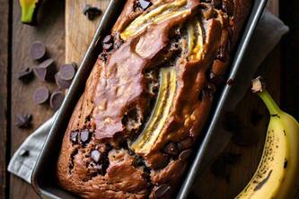Make Egg-Free Chocolate Banana Bread In Only 8 Steps