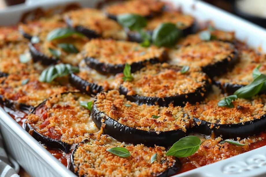 Craving Comfort Food Learn How To Make Delicious Eggplant Parmesan