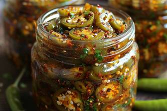 Uncover The Secret to Perfect Green Chilli Pickle With Detailed Recipe