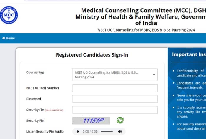 NEET UG 2024 Counselling: Choice Filling Underway; Seat Allotment Result Next Week