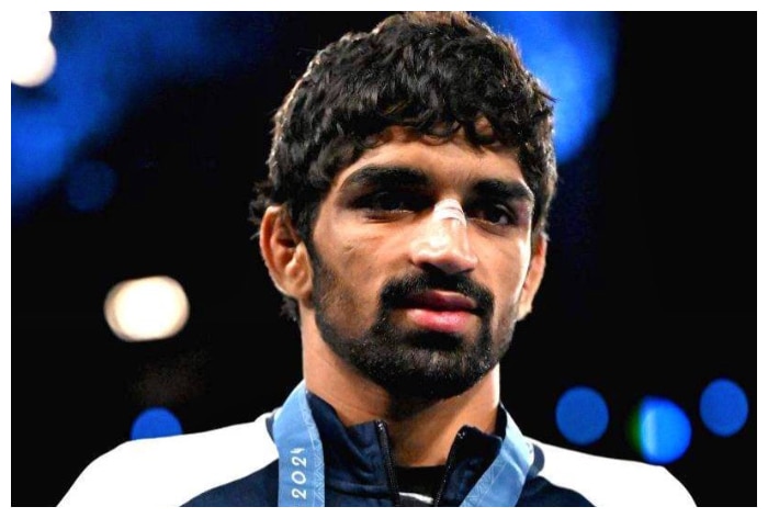 Indian Grappler Aman Sehrawat After Securing Bronze At Paris Olympics 2024