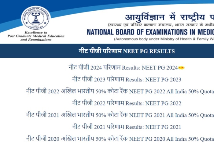 NBEMS NEET Individual Scorecard at nbe.edu.in Today; Direct Link