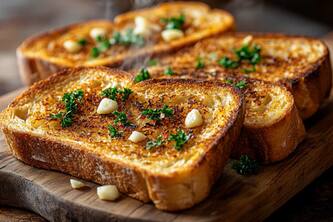 Learn How To Make Delicious Garlic Bread Toast In 7 Easy Steps