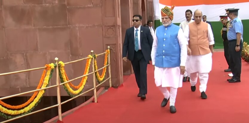 PM Narendra Modi at Independence Day 2024 Celebrations 