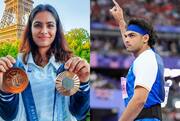 WATCH: Paris Olympics 2024 Medallist Neeraj Chopra And Manu Bhaker Meet Before Closing Ceremony, Video Goes Viral