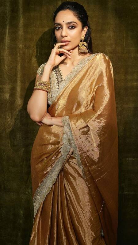 sobhita dhulipala engagement dress Sobhita Dhulipala Engagement: Elegance Embedded In Cultural, Sacred Roots