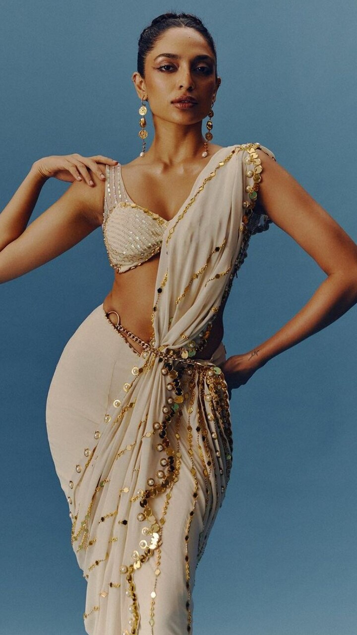 10 Sobhita Dhulipala Inspired Engagement Ceremony Outfits To Add Bling