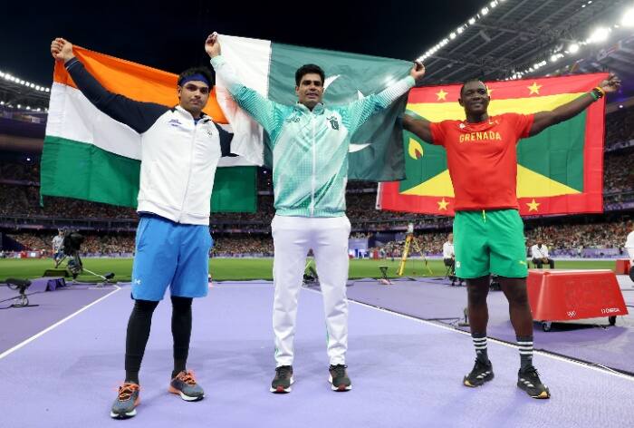 Neeraj Chopra, Neeraj Chopra javelin, Neeraj Chopra wins javelin silver, Neeraj Chopra wins olympics silver, Neeraj Chopra wins javelin silver at paris Olympics, Neeraj Chopra best throw, Neeraj Chopra best Olympic record, Neeraj Chopra best throw in 2024, Neeraj Chopra Indian javelin, Neeraj Chopra at paris olympics, Neeraj Chopra at Olympics,