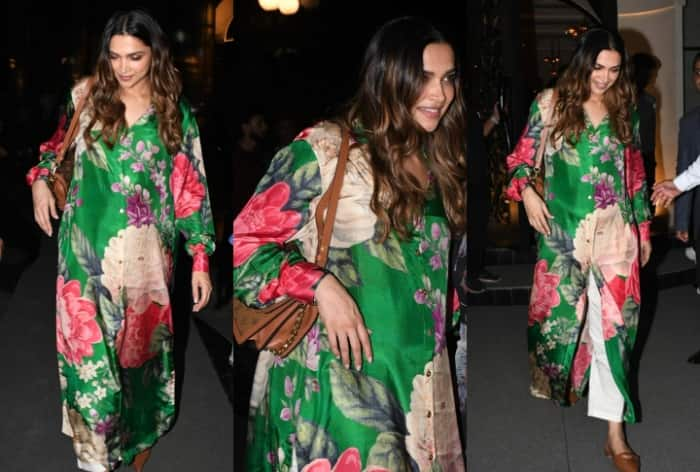 Deepika Padukone Gives Style Lessons To Moms-To-Be In A Comfy and Chic Floral Kurta Set by Sabyasachi