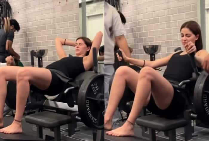 Ananya Panday's Killer 120kg Hip Thrusts Are Perfect For Lower Body Strengthening- Watch