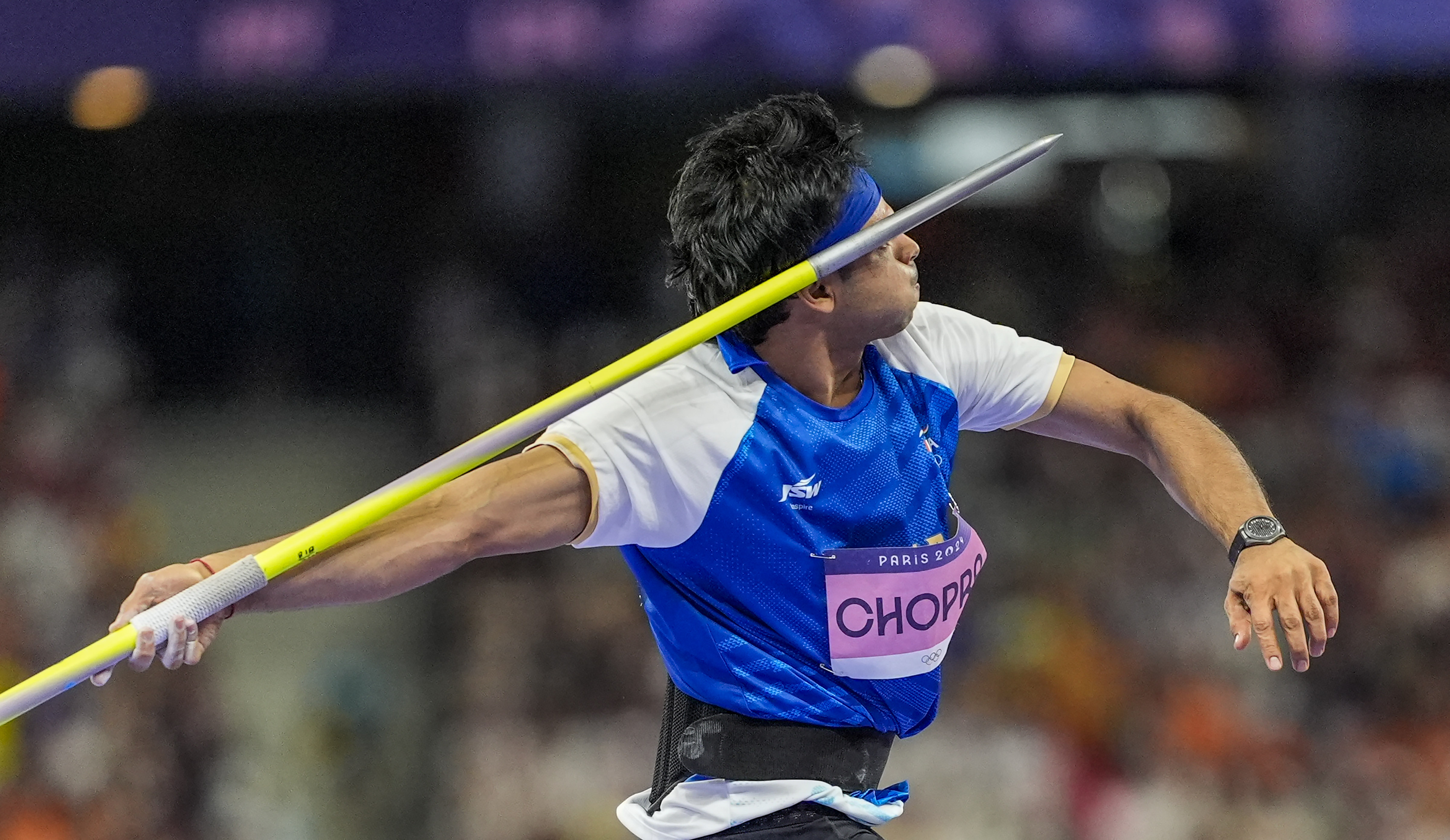 Neeraj Chopra wins a silver in Men's javelin thrown at Paris Olympics 2024 (PTI)