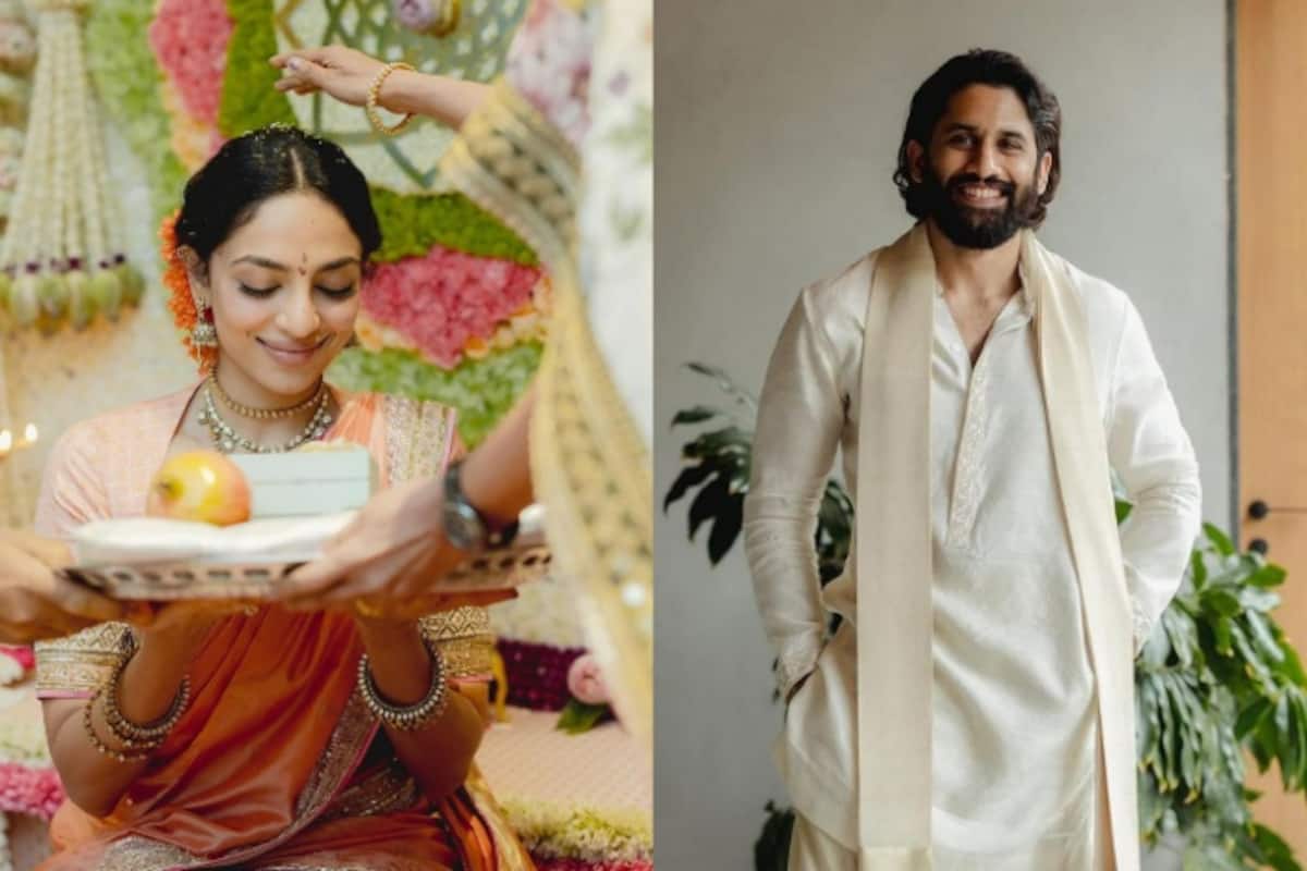 naga chaitanya engagement dress Naga Chaitanya-Samantha Ruth Prabhu engaged: Did you know the story behind actress' custom-made engagement saree?