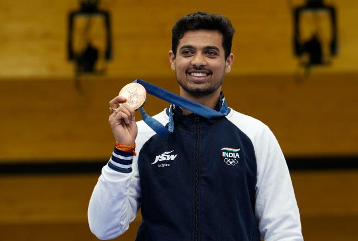 Swapnil medal