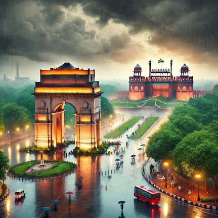 Delhi Noida Weather Update For Next 7 Days; IMD predict Rain Before Independence Day