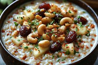 Learn How To Make Heavenly Dates And Apple Kheer At Home