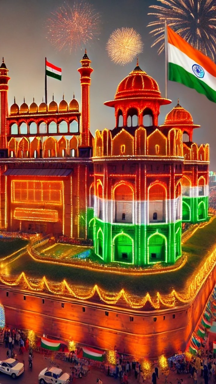 How Delhi Red Fort Will Looks During Independence Day Celebration - AI ...