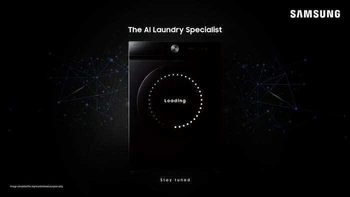 Samsung Teases India-Specific AI Washing Machine Set to Launch This Month