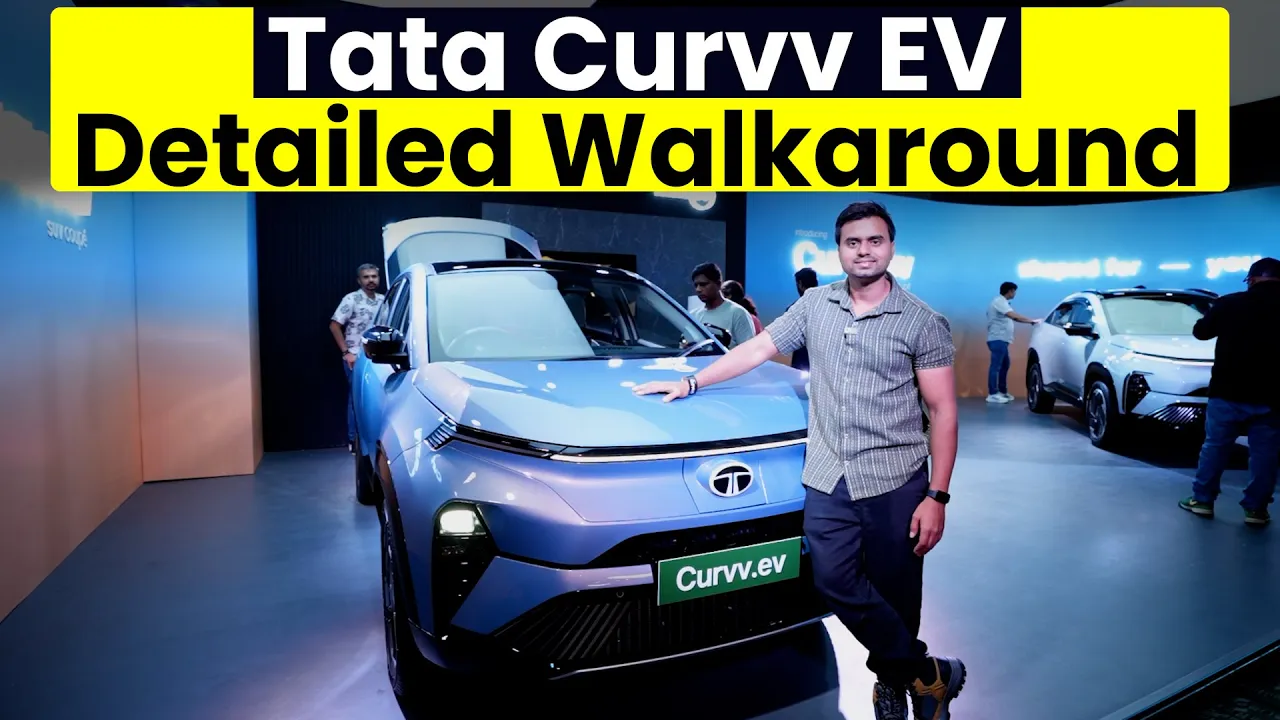 Tata Curvv EV First Look