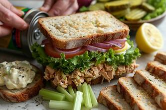 Learn To Make Tuna Sandwich In 3 Easy Steps