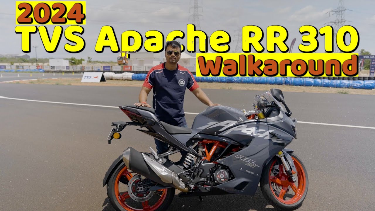 2024 TVS Apache RR 310 Walkaround: The Ultimate Sportbike Revealed!