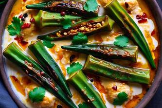 Learn To Make Delicious Dahi Bhindi In 4 Simple Steps