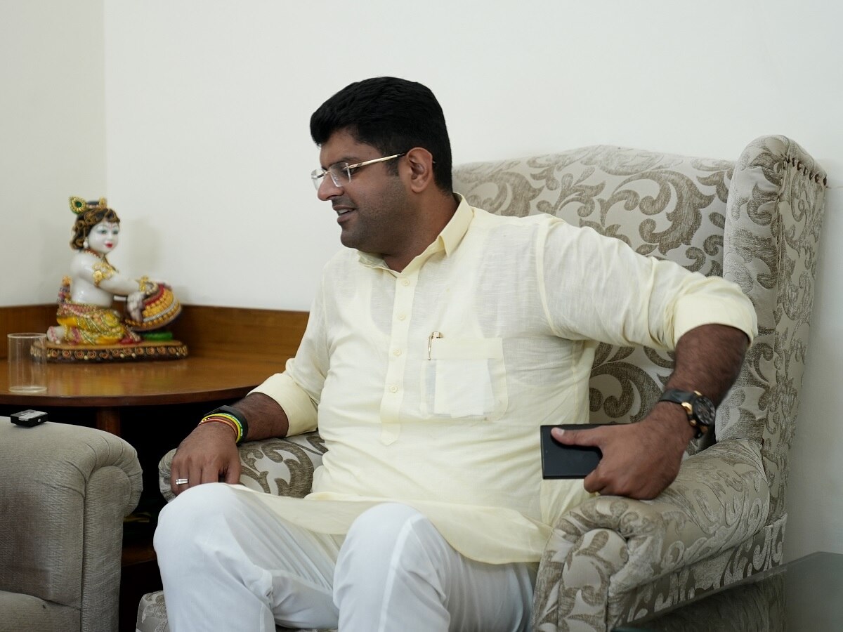 Exclusive: ‘हरियाणा का CM हमारी पार्टी का होगा,’ दुष्यंत चौटाला बोले; सूबे में बनेगी मिली-जुली सरकार | VIDEO