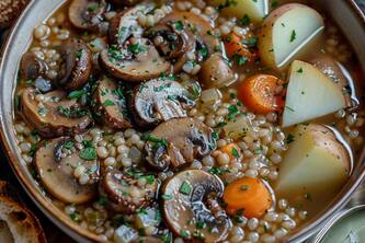 Discover The Secret To Perfect Mushroom Barley Soup With These Simple Steps