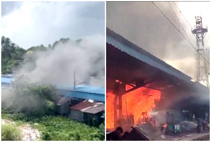 Ghutiari Sharif Railway Station fire