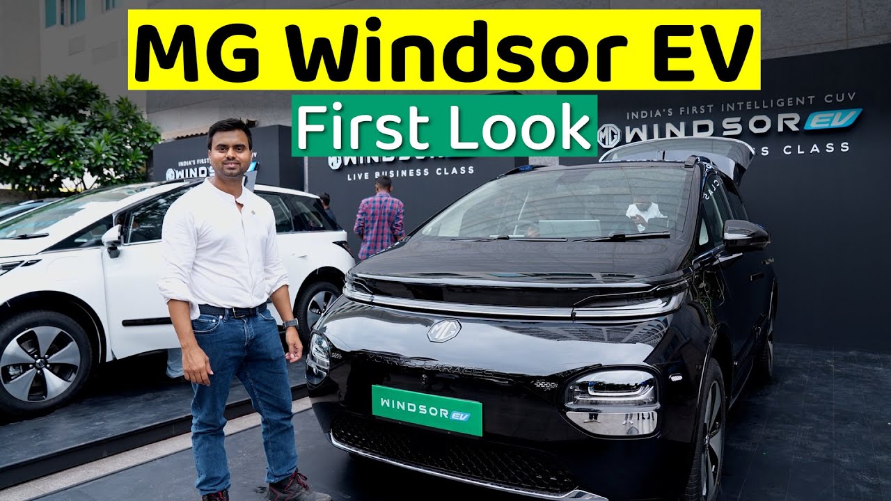 MG Windsor EV Walkaround: What's New In Electric CUV?