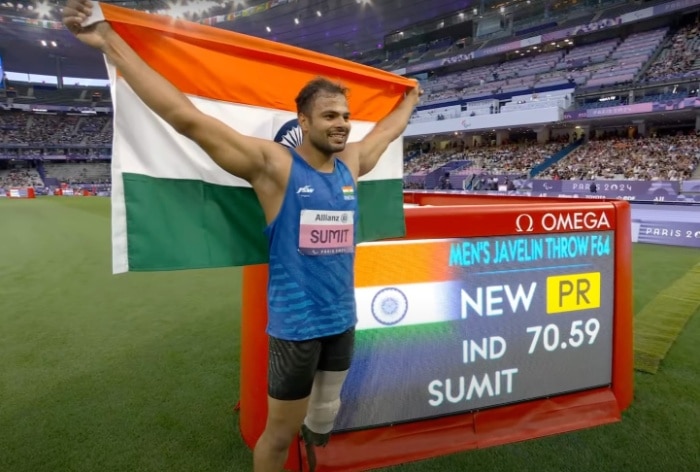 Sumit Antil Breaks Own Record To Defend Paralympics Javelin Gold In Paris, India’s Medal Tally Rises To 14