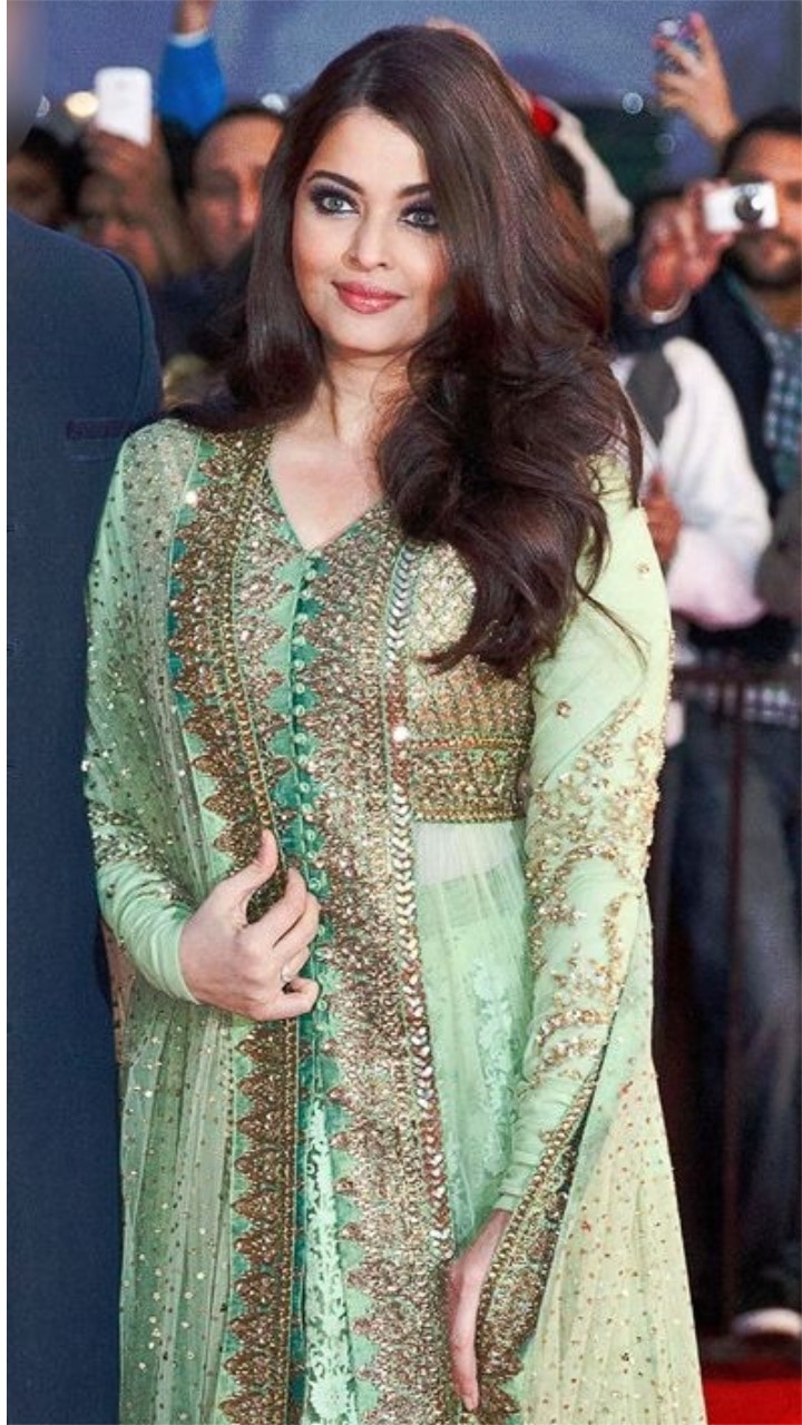 Aishwarya Rai Approved Green Suits And Kurtis For Teej Celebrations 2024