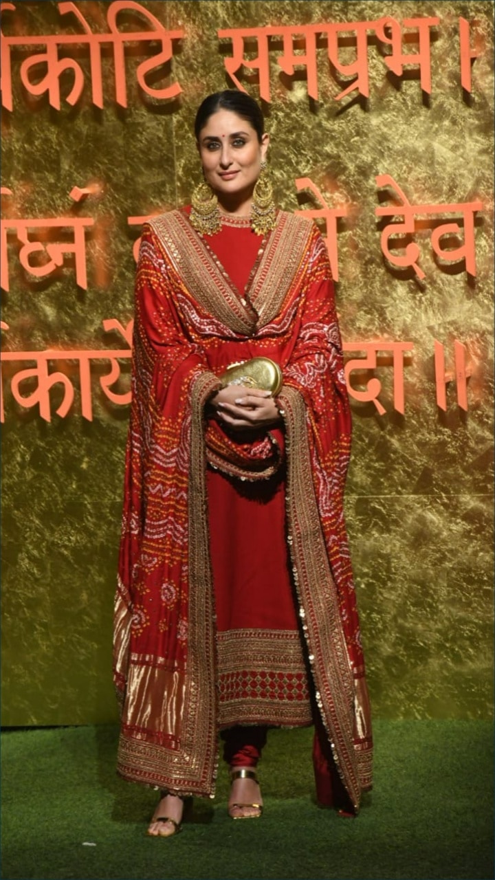 Kareena Kapoor Spreads Royal Elegance in Designer Red Suit Perfect For New  Brides